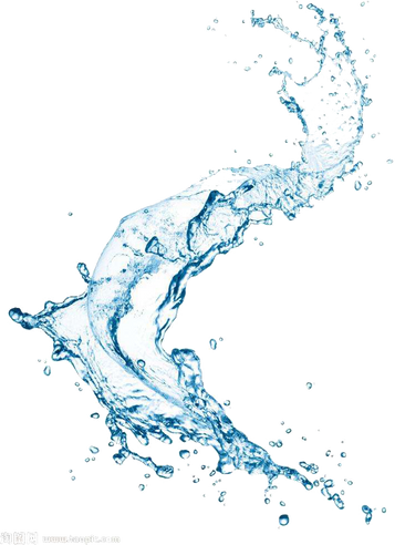 Blue Water Splash